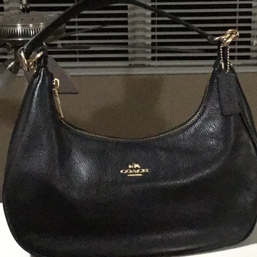 Coach hobo shoulder bag- Black